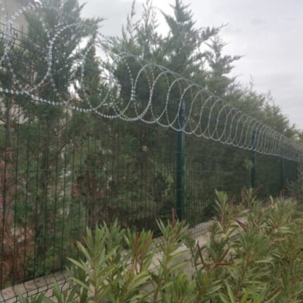 90 cm düzlemsel jiletli tel sistemleri