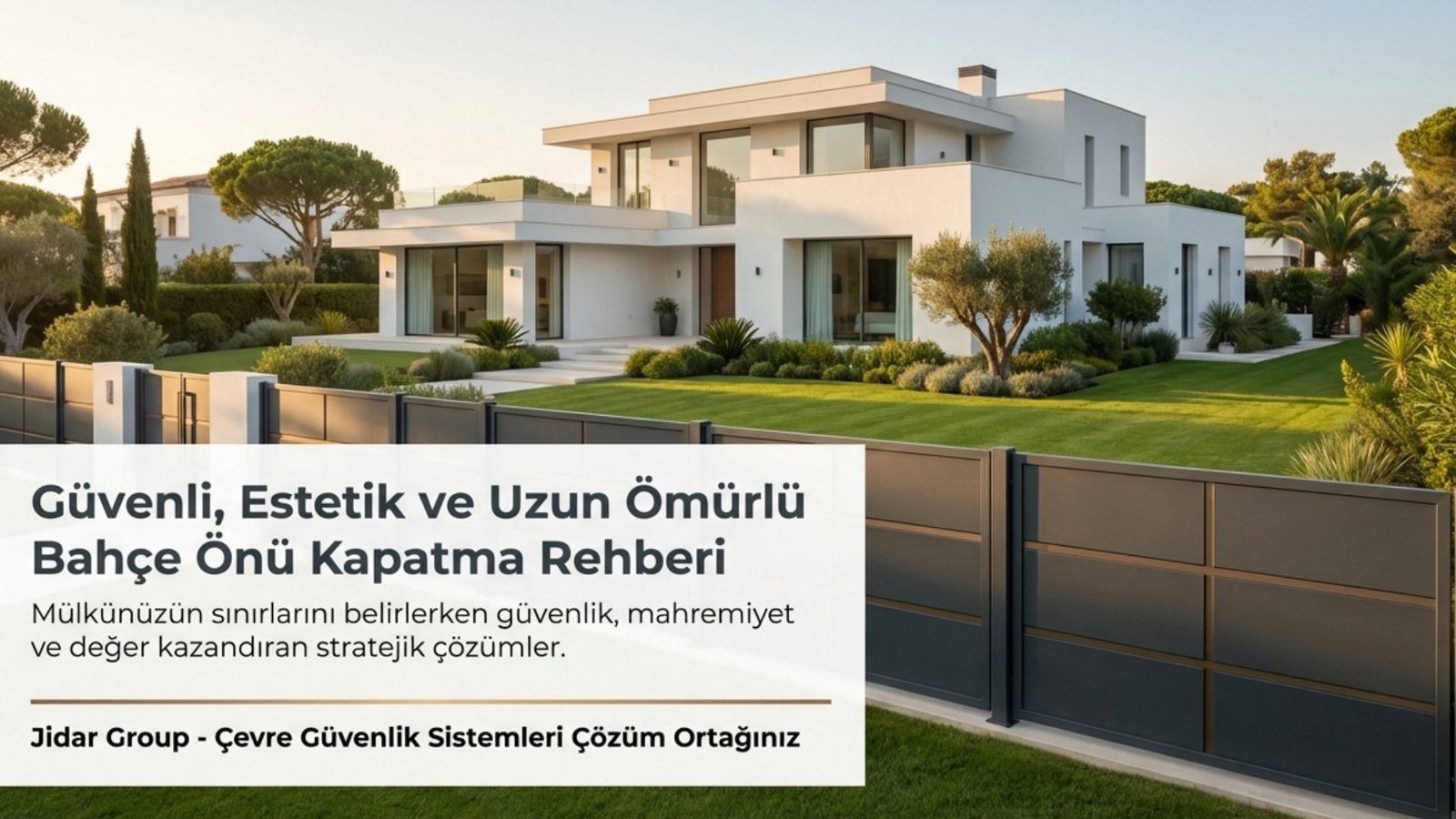 Bahçe Önünü Nasıl Kapatabilirim