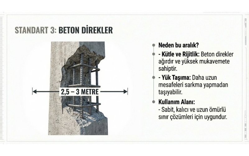 Beton Direklerde Direk Aralığı Ne Olmalı?