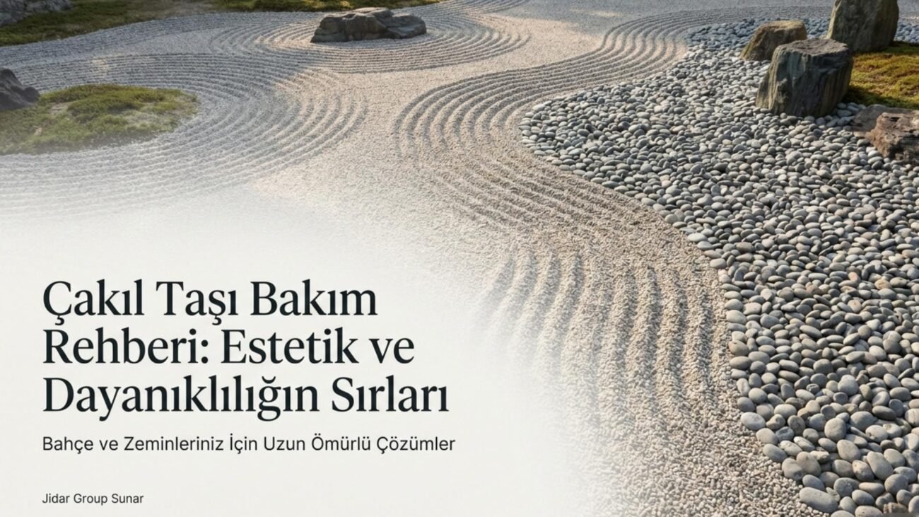 Çakıl Taşı Bakımı Nasıl Yapılır