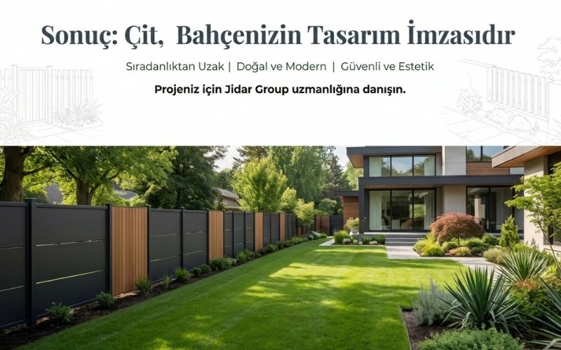 Çit, Bahçenin Tasarım Parçasıdır