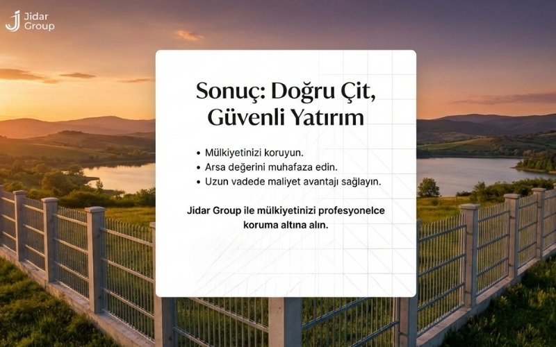 Doğru Çit, Güvenli Yatırım