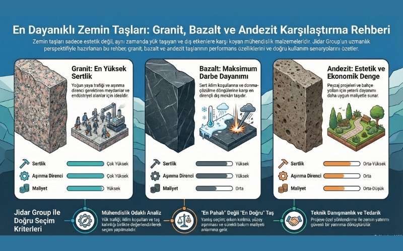 En Dayanıklı Zemin Taşları