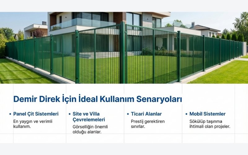 Ne Zaman Demir Direk Tercih Edilmeli