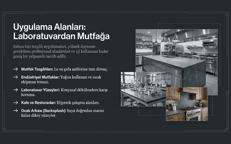 Sabun Taşı Tezgâh Nerelerde Kullanılır?