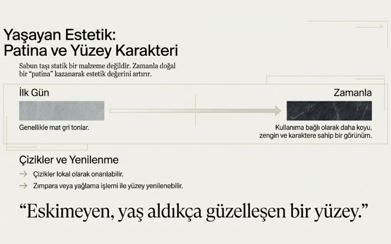 Sabun Taşı Tezgâhın Avantajları