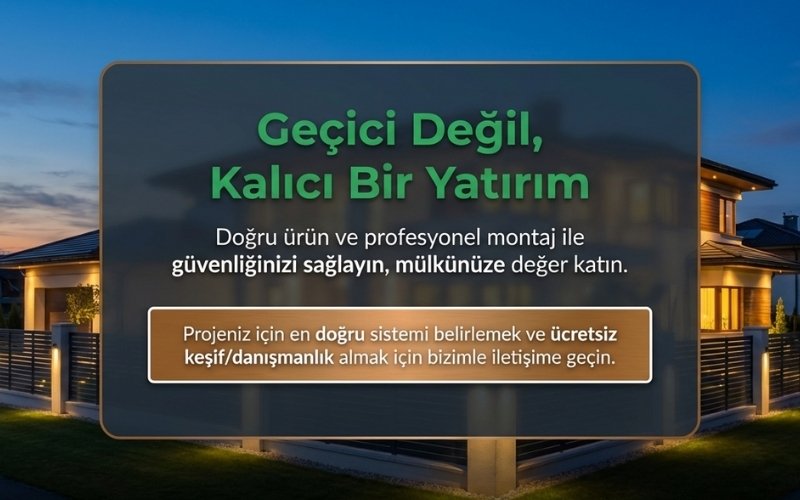 Sonuç Doğru Sistem, Uzun Ömürlü Çözüm