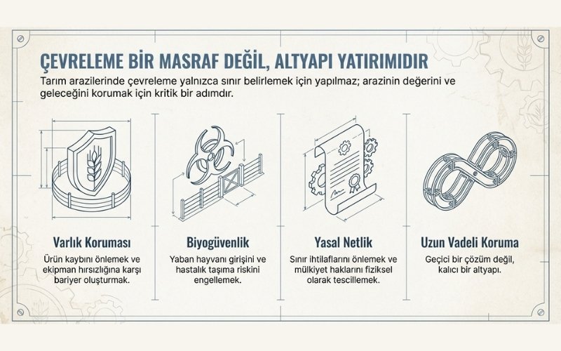 Tarla Etrafı Neden Çevrilmelidir
