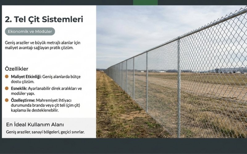 Tel Çit Sistemleri