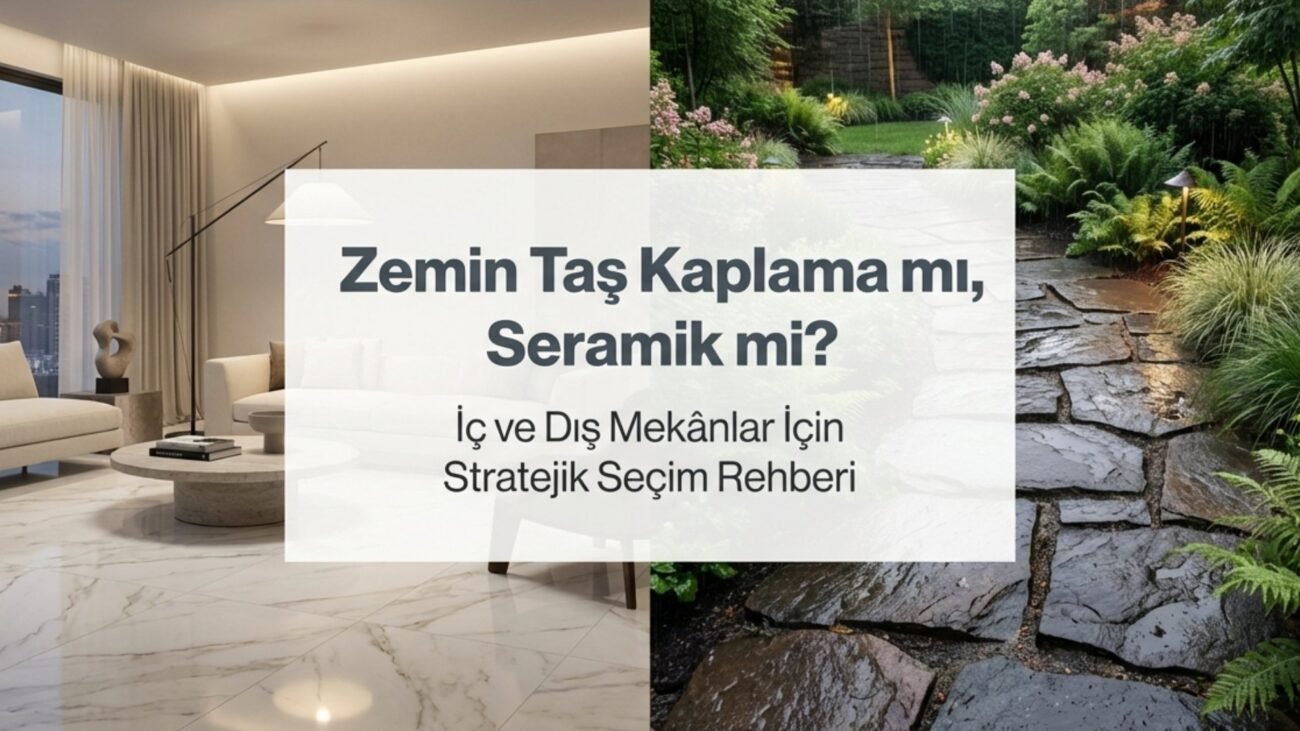 Zemin Taş Kaplama mı, Seramik mi